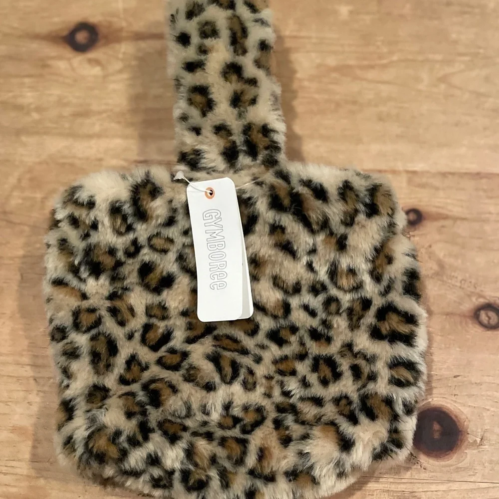 NWT Gymboree girls 4+ years animal print purse